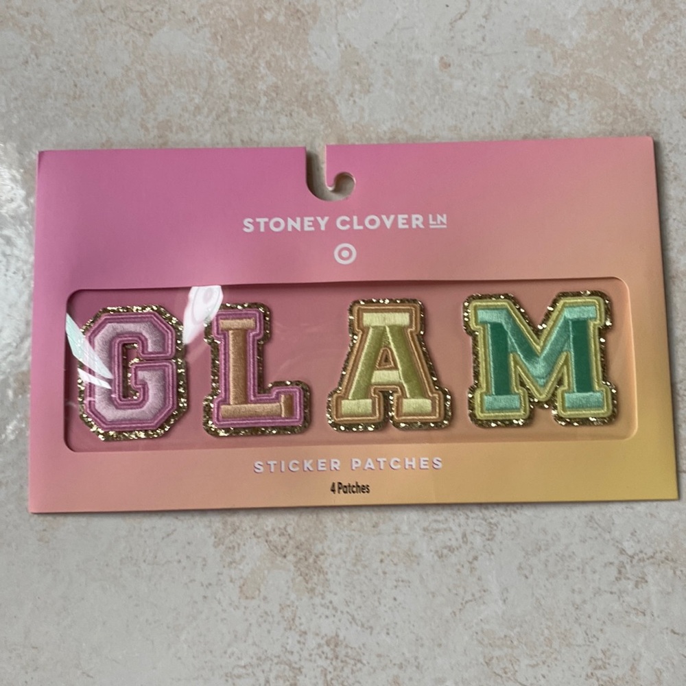 Stony Clover LN x Target GLAM Sticker Patches